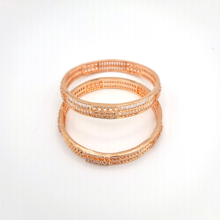 Rose Gold Crystal wide