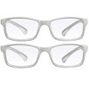 Webster Blue Light Protection Reading Glasses 2 Pack White