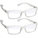 Webster Blue Light Protection Reading Glasses 2 Pack White