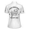 Customize Name Freemasonry Lady Knights Templar Freemasonry Women's Polo Shirt S-5XL