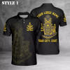 Personalized Name Past Master Freemasonry Polo Shirt Size S-5XL