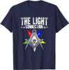 Light Connection OES Masonry Freemasonry Masonic Freemason T-Shirt