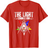 Light Connection OES Masonry Freemasonry Masonic Freemason T-Shirt