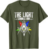 Light Connection OES Masonry Freemasonry Masonic Freemason T-Shirt