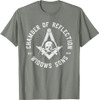 Widows Sons Masonic Square and Compass - Freemason T-Shirt T-Shirt