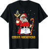 Masonic Santa Claus Mason Apron Merry Christmas And New Year T-Shirt