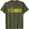 Mason Square Masonic Carpenters with Compass T-Shirt