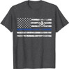 Masonic Police Thin Blue Line Flag Mason T-Shirt