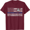Masonic Police Thin Blue Line Flag Mason T-Shirt