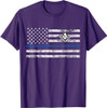 Masonic Police Thin Blue Line Flag Mason T-Shirt