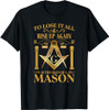 Masonic Square Compass Freemason T-Shirt