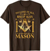 Masonic Square Compass Freemason T-Shirt