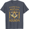 Masonic Square Compass Freemason T-Shirt