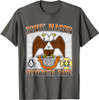 Scottish Rite Mason 32nd Masonic 32 AASR WD Valley Old Style T-Shirt