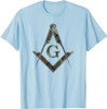 Masonic Camo Square and Compass - Freemason T-Shirt T-Shirt