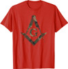 Masonic Camo Square and Compass - Freemason T-Shirt T-Shirt