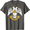 32nd Degree Masonic Scottish Rite Wings Down Father's Day T-Shirt