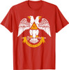 32nd Degree Masonic Scottish Rite Wings Down Father's Day T-Shirt