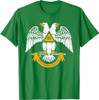 32nd Degree Masonic Scottish Rite Wings Down Father's Day T-Shirt
