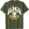 32nd Degree Masonic Scottish Rite Wings Down Father's Day T-Shirt