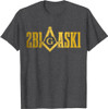 Freemason 2B1ASK1 Mason Masonic Square & Compass T-Shirt