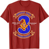Prince Hall Mason Brotherhood 3 Degrees Of Light Freemason T-Shirt