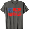 Mason Masonic US Flag Square T-Shirt