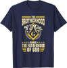 Brotherhood Of Man Masonry Masonic Freemason Freemasonry T-Shirt