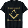 Once A Freemason Always - Masonic Freemason T-Shirt