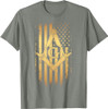 Masonic American Flag Square and Compass - Freemason T-Shirt