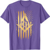 Masonic American Flag Square and Compass - Freemason T-Shirt