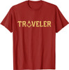 Masonic Traveler Square and Compass - Freemason T-Shirt T-Shirt