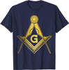 Mason Square & Compass Masonic Shriner Vintage Masonic T-Shirt