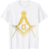 Mason Square & Compass Masonic Shriner Vintage Masonic T-Shirt