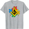 Autism Awareness T-shirt, Freemason Masonic Lodge, Mason T-Shirt