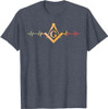 Freemason Fraternal Freemasonry Square Compass T-Shirt