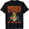 Freemason Real Masons Love and Light Masonic T-Shirt