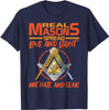 Freemason Real Masons Love and Light Masonic T-Shirt