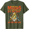 Freemason Real Masons Love and Light Masonic T-Shirt