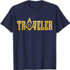 Masonic Masonic Square and Compass Travel T-Shirt