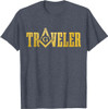 Masonic Masonic Square and Compass Travel T-Shirt