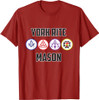 York Rite Mason T Shirt Masonic Tee T-Shirt