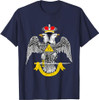 33rd Degree Mason T Shirt Masonic Tee Scottish Rite Down T-Shirt