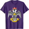 33rd Degree Mason T Shirt Masonic Tee Scottish Rite Down T-Shirt