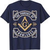 The Pursuit Of Knowledge Mason Fraternal SMIB Freemason T-Shirt