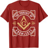 The Pursuit Of Knowledge Mason Fraternal SMIB Freemason T-Shirt