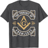 The Pursuit Of Knowledge Mason Fraternal SMIB Freemason T-Shirt
