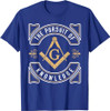 The Pursuit Of Knowledge Mason Fraternal SMIB Freemason T-Shirt