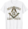 Brotherhood Light Truth Mason Masonic Camo Freemason T-Shirt