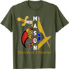 Noble Shriner Mason The Life Of Traveler Freemason Christmas T-Shirt